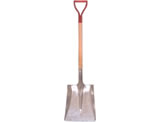 Aluminum Alloy Spade with Wooden Handle