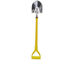 Stainless Steel Sharp Spade with Hollow Fiberglass Handle 