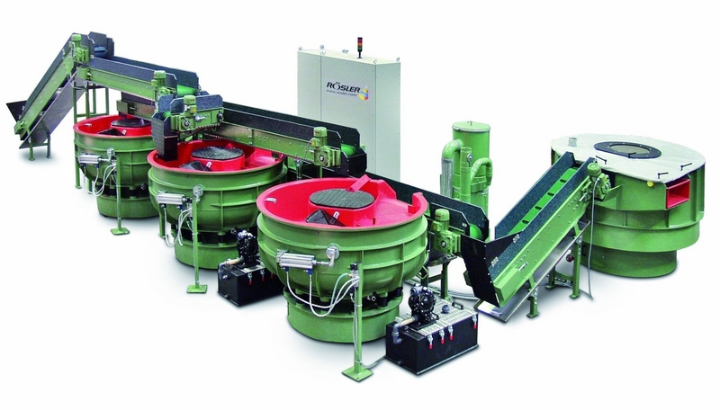 Rosler Vibratory Finishing System